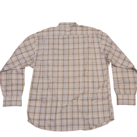 Alex Cannon Plaid Button Down Shirt Men's Size XL - Picture 7 of 9
